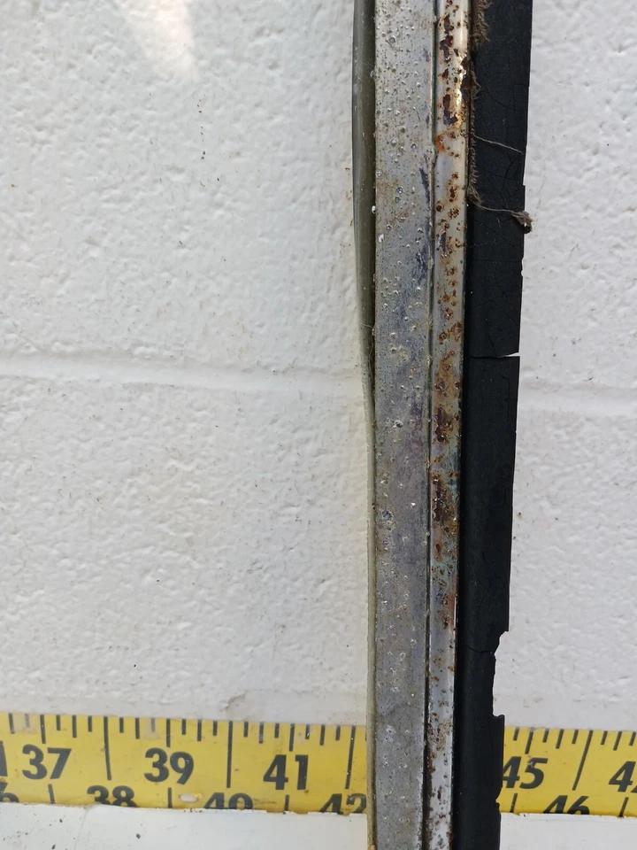 Used OEM LH Rear Window 1956 Oldsmobile 88 2 Door Hardtop (DG138) - Image 3 of 4