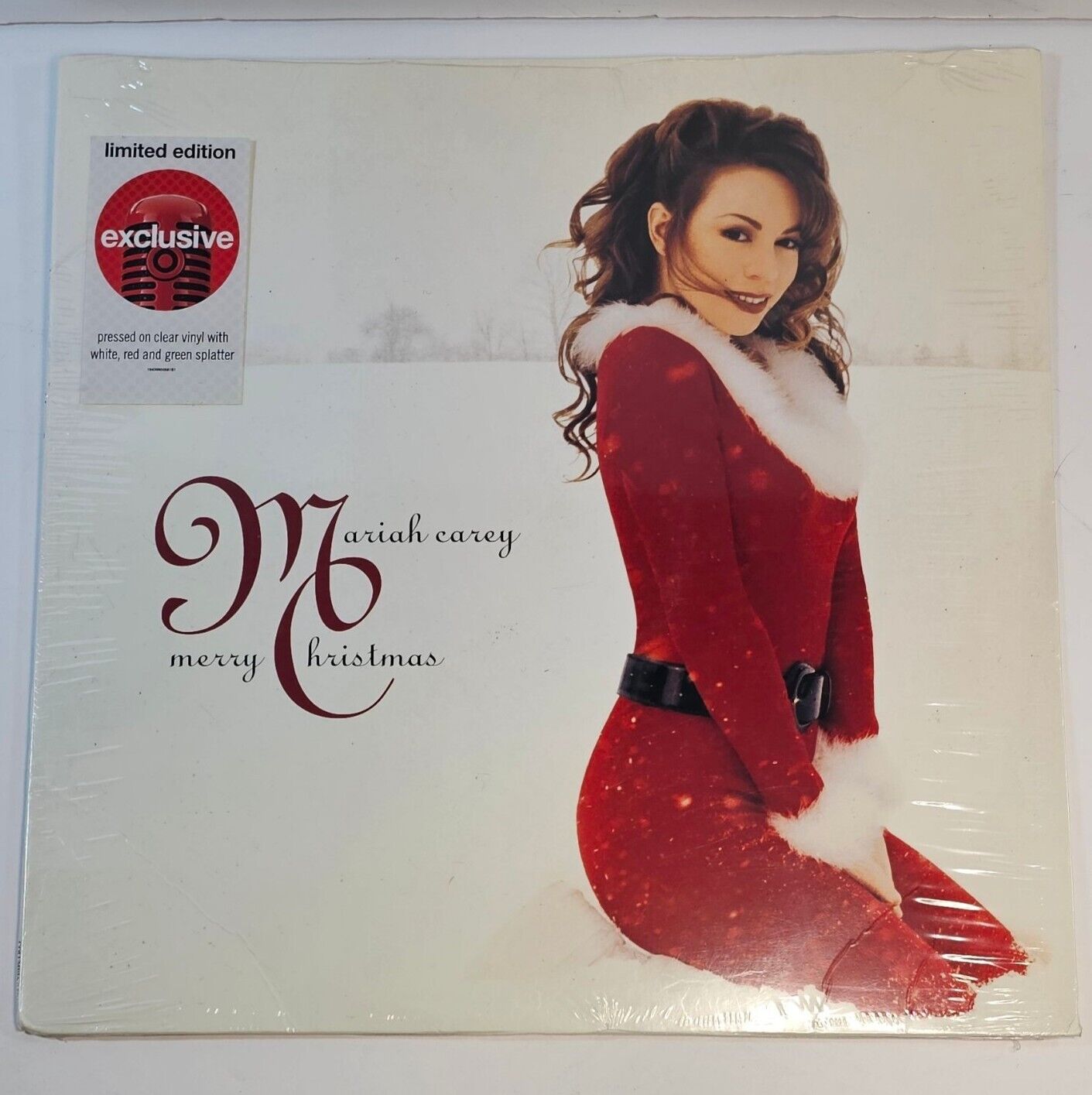 Merry Christmas Limited Edition by Mariah Carey (LP,  2015,Columbia) New Sealed