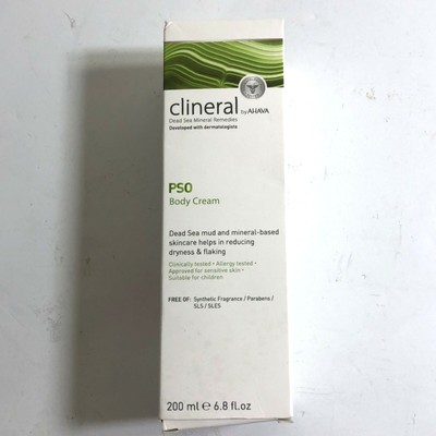 CLINERAL by Ahava PSO Body Cream 200 ml sealed germany