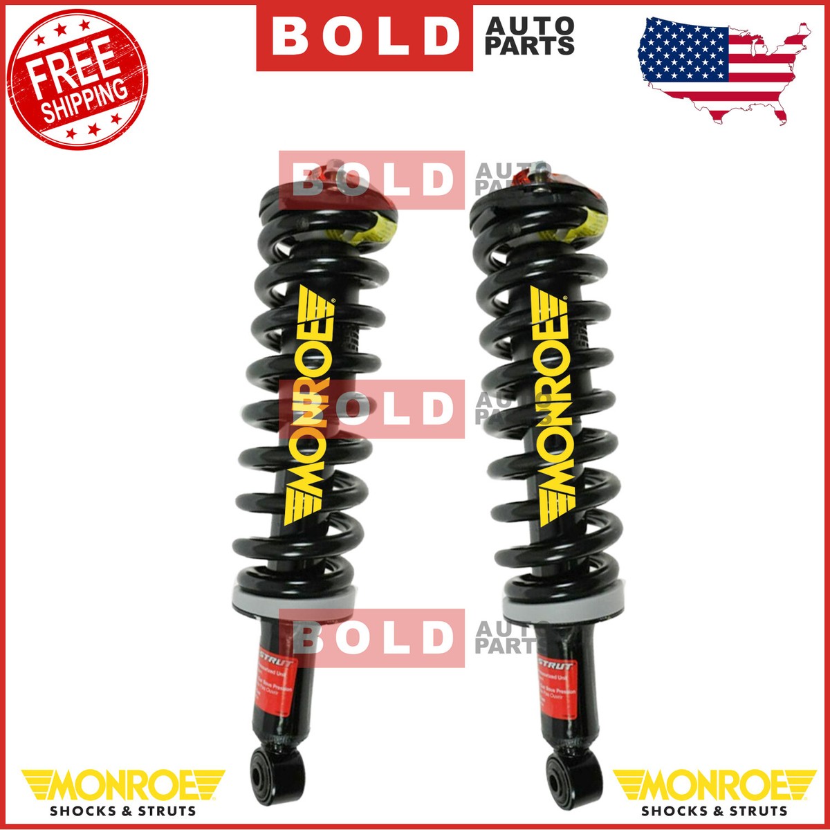 Front Right Strut and Coil Spring Assembly For 96-02 Toyota 4Runner 3
