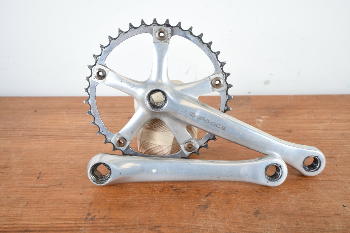 Vintage Shimano Dura-Ace FC-7410 Crankset 172.5mm W Vintage Shimano Dura-Ace FC-7410 Crankset 172.5mm W