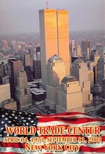 World Trade Center NYC Skyline Aerial View Twin Towers Vtg 6x4 Postcard CP443