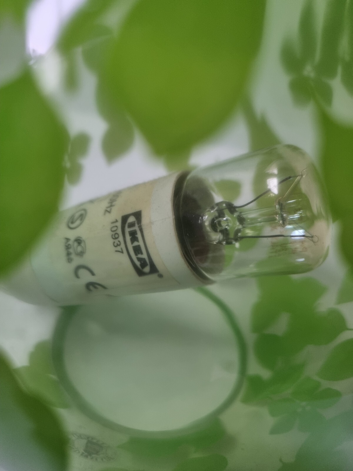 Ikea Lamp Knubbig Green Flowers Handmade eBay