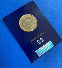2022 FA Cup 150th Anniversary BU £2 Coin Carded & Sealed