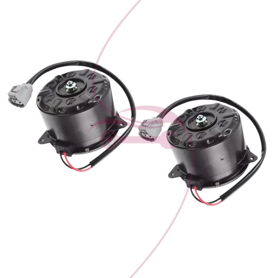 2 x Radiator Cooling Fan Motor Fit for 2006-2008 Lexus RX400h 3.3L 16363-20400 Foto 2 de 4