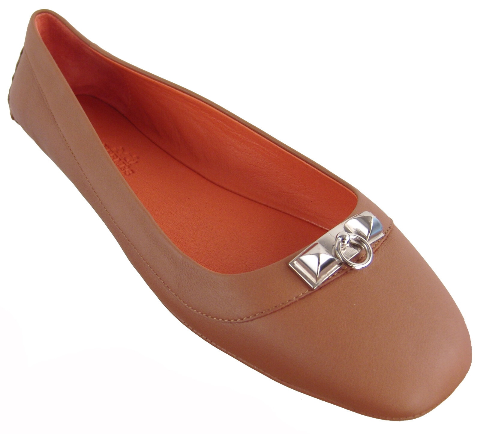 Hermes Liberty leather driving ballet flats shoes EU 37 Made in Italy New thumbnail 4