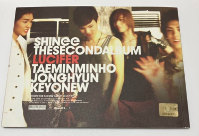 SHINee LUCIFER CD Booklet Korean ver. Type A ＆ B 2nd Album 2010