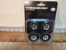 ACME 1:18 KEYSTONE DRAG WHEEL AND TIRE SET - NEW - A1806028W-BEST PRICING