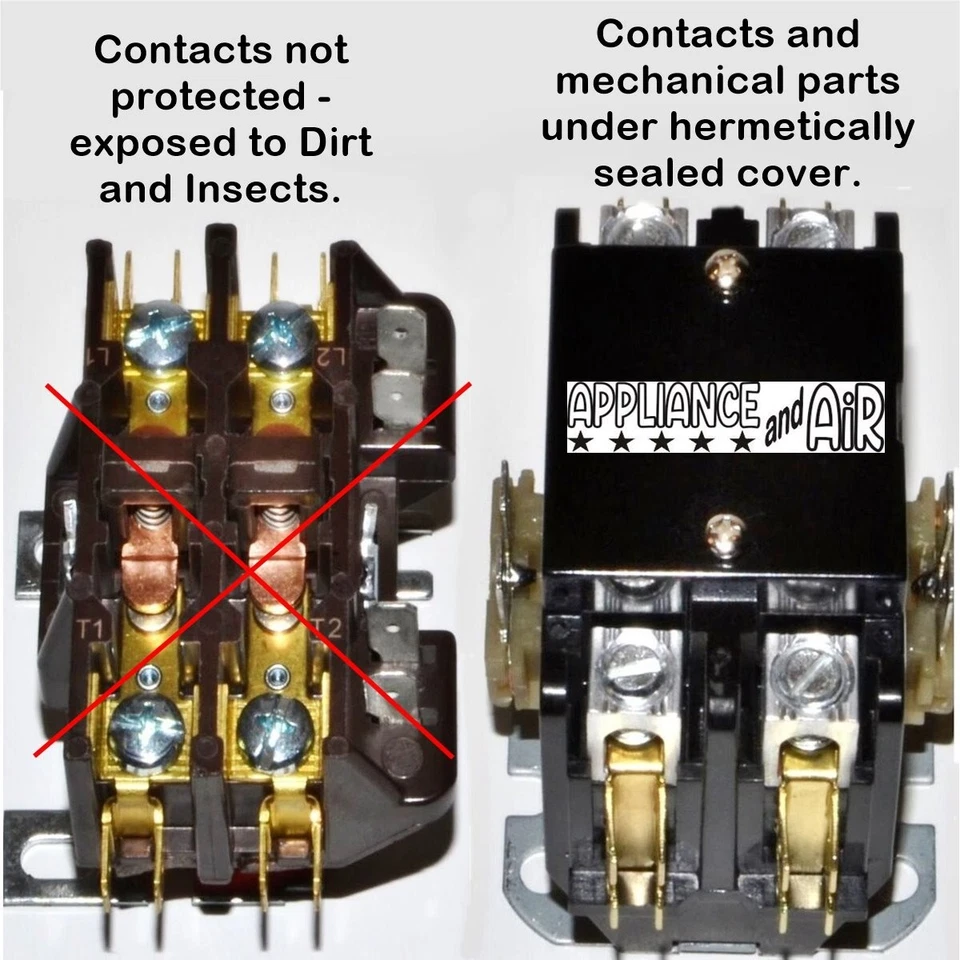 SCOTSMAN 12-2469-02 HD Contactor 208/240V coil 30A +Hardware - Ships TODAY! - Image 2 of 4