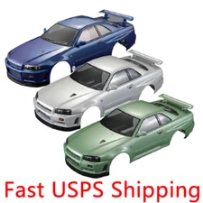 Killerbody 1/10 RC Painted Nissan Skyline BNR34 195mm Touring Drift Car Body