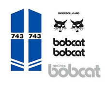 BOBCAT 743 NEW FULL DECAL SET STICKER KIT B2S GRAPHIC