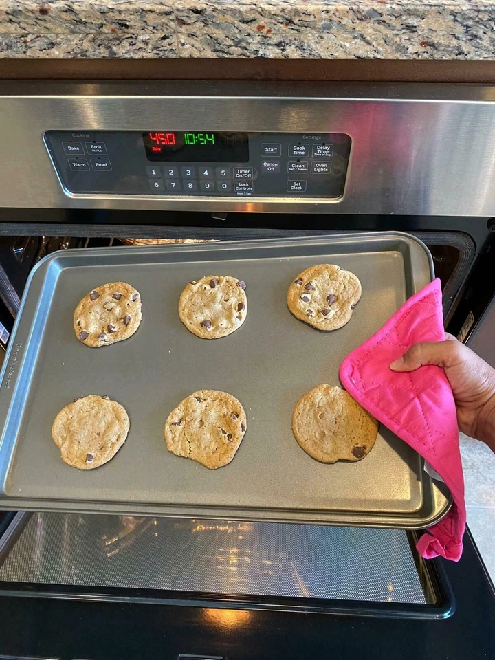 Kitchen Pot Holders Set of 12 8x8 Inch Cooking Baking Oven Pad Table Trivet Mat - Image 3 of 4