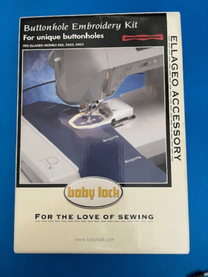 Baby Lock Buttonhole Embroidery Kit for Ellageo ESG-BHK