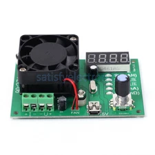 TEC-06 16W Electric Load Max 500AH LED Display Battery Capacity Tester w/ Fan