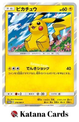 EX/NM Pokemon Cards Pikachu 276/SM-P PROMO Japanese | eBay