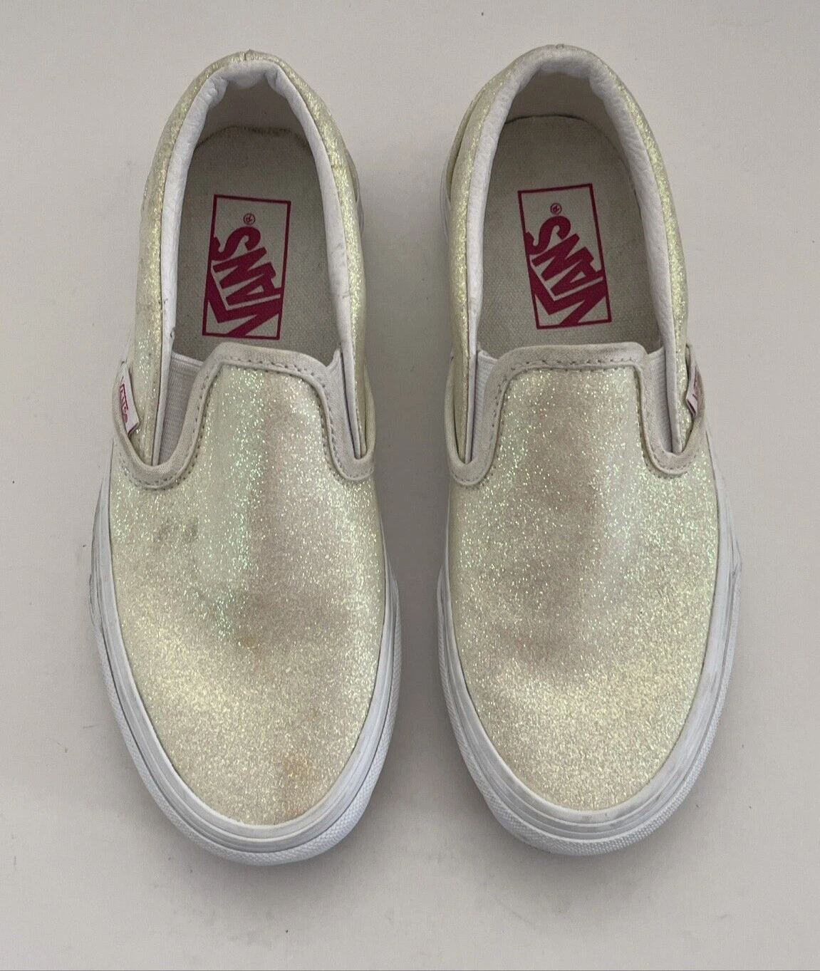 Vans UV Glitter Classic Scarpe Slip on Donna Taglia 5 Nuove