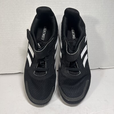 ADDIAS Size 3 Youth Light Motion(End Plastic Waste) Black And White 2021