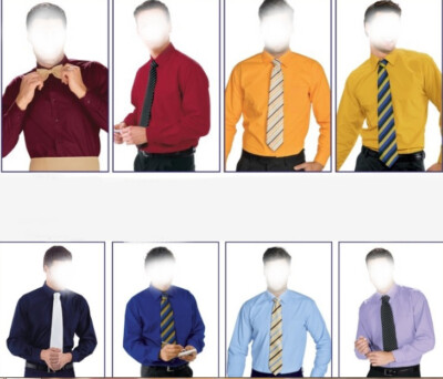7 Classic Cut Pure Cotton Shirts Various Sizes - Various Styles Available