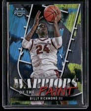 2024-25 Bowman University Chrome #WP-23 Billy Richmond III Warriors in the Paint