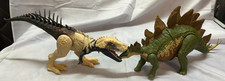 Jurassic World-Camp Cretaceous -Stegosaurus  Dino Tracker Bistahieversor -USED