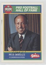 1990 Swell Pro Football Hall of Fame Pete Rozelle #128 HOF 0il7