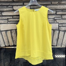 Coolibar UPF 50+ Sun Protection St. Tropez Swing Tank Top Bright Yellow Vacation