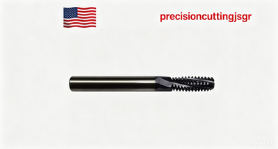 1/4'' -20 UN Solid carbide THREAD MILL - TiALN COATED USA Free shipping 1pcs
