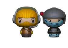 Funko 38027 Pint Size Heroes: FortniteRaptor & Elite Agent 2 Pack, Multicolor