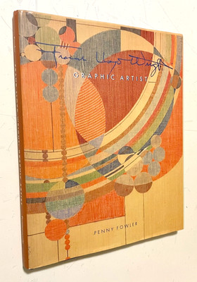 FRANK LLOYD WRIGHT Graphic Artist - SIGNED HC 1st Ed. DESIGN Typography Posters