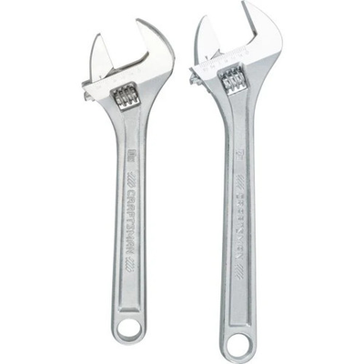 #ad CRAFTSMAN Adjustable Wrench Set 2 Piece CMMT12002 $23.99