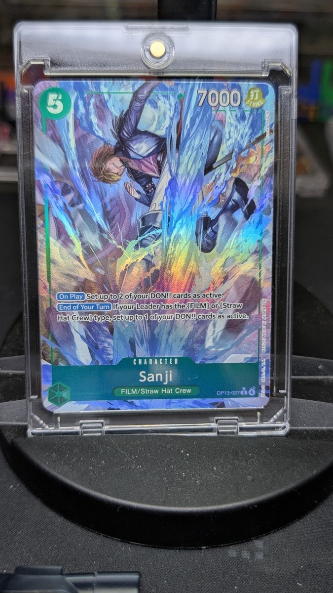 Sanji (Alt Art) OP13-027 R Carrying on His Will - ONE PIECE Card