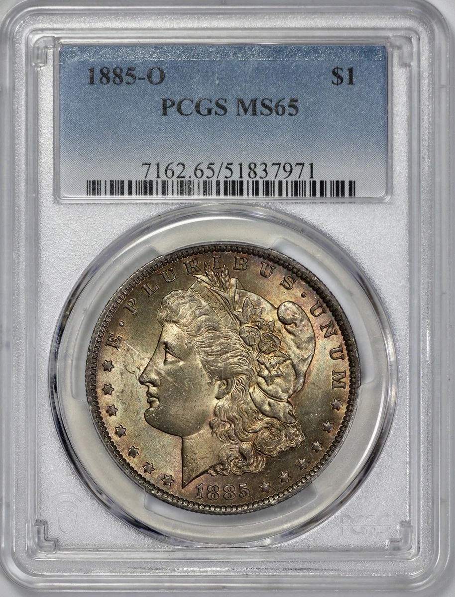 1885 Year Grade MS 65 Morgan Dollars (1878-1921) for sale | eBay