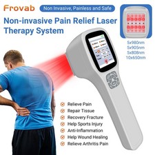 2500mW Laser Therapy Device 650/808/905/980nm Pain Relief Red Light LLLT 25Diode