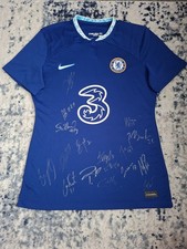 Chelsea Ladies Football Club Signed 2022/2023 Shirt Boxed With COA