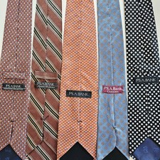 Jos. A. Bank Silk Ties, Bundle of 5