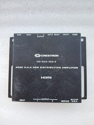 Crestron HD-DA2-4KZ-E 1:2 HDMI Distribution Amplifier