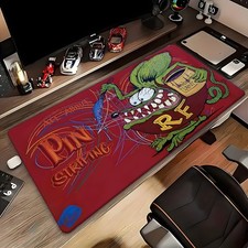 40 90cmLarge Rat Fink Gaming Mouse Pad--Slip Rubber Base Desk Mat with Iconi