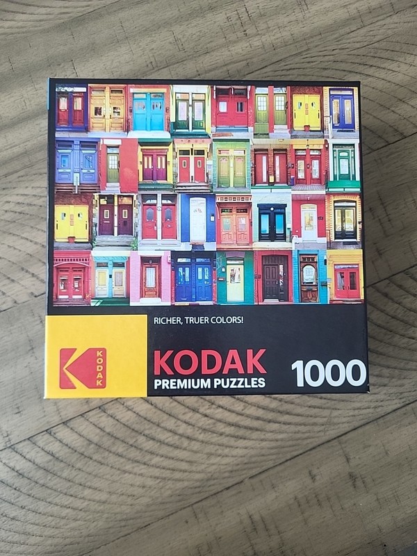 Montreal Doors Kodak Premium Colorful 1000 Pieces Puzzle - Preowned 