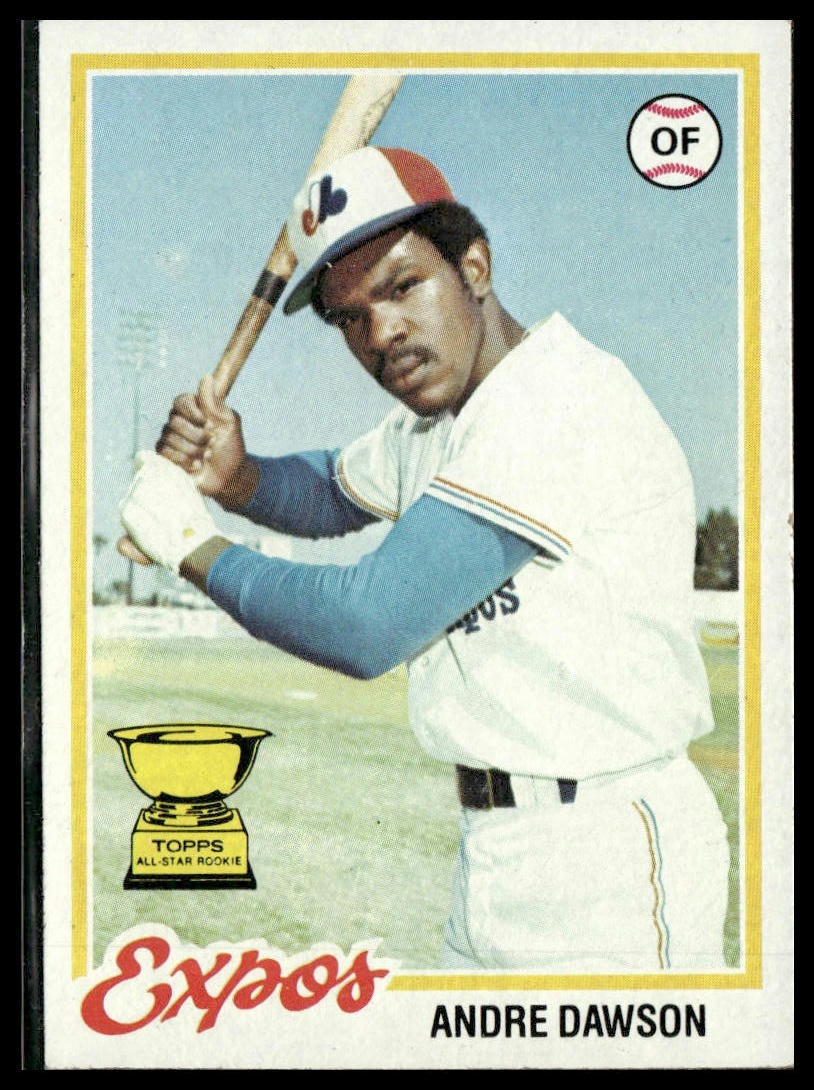 1978 Topps #72 Andre Dawson