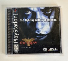 Crow: City of Angels (Sony PlayStation 1, 1997) PS1 Fighting, CIB Complete W Reg