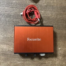 Focusrite Scarlett Solo 2nd Gen Audio Interface, Cable Included FFFA001149-03