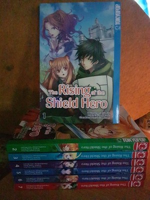 Manga The Rising Of The Shield Hero Band 1-7!