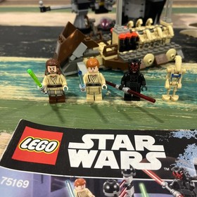 LEGO Star Wars Phantom Menace Set Lot 7929 75169 75258 7126 Droid Podracer Maul 