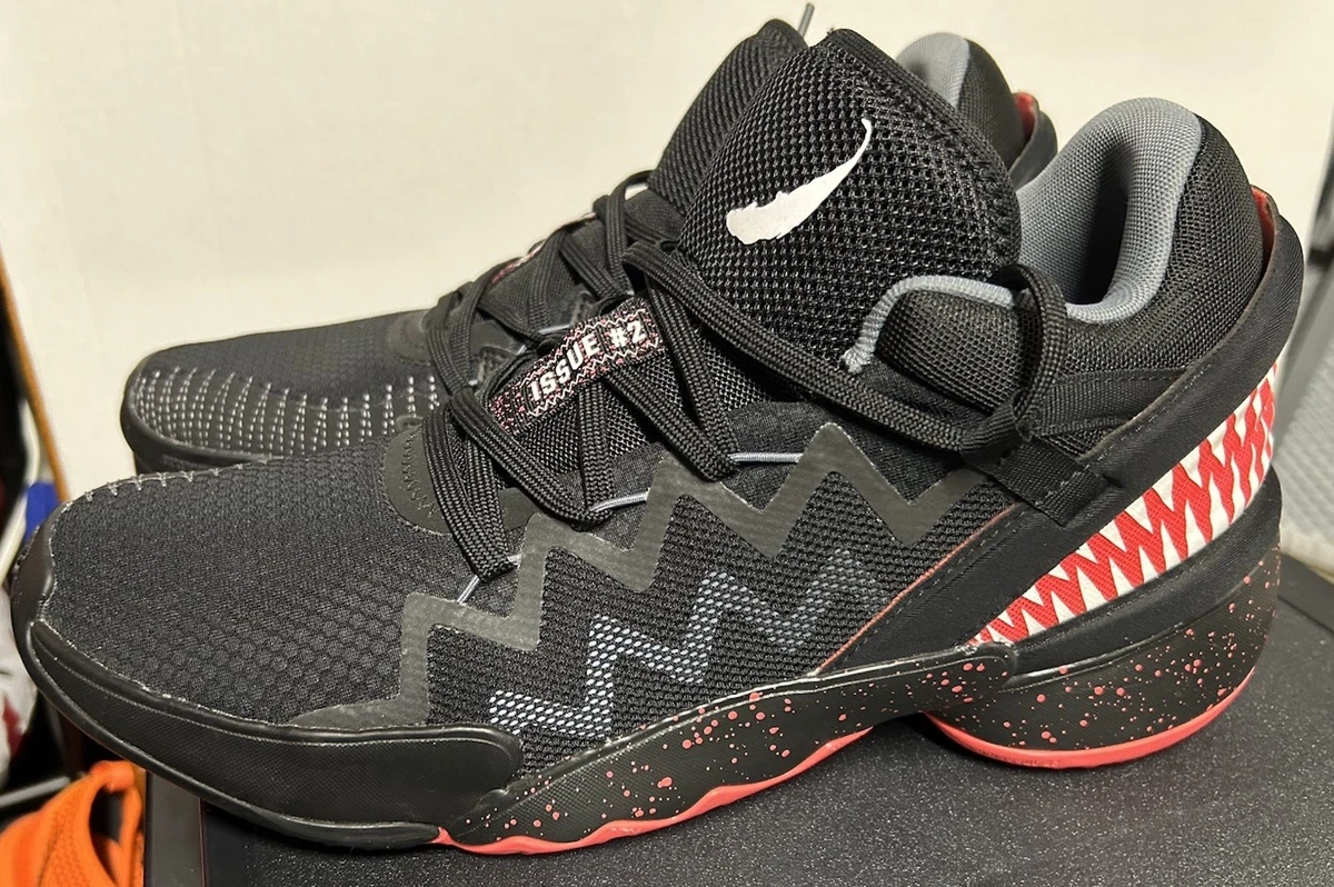 Adidas x Marvel D.O.N. Venom Issue 2 men\'s basketball shoes 12.5 black adidas D.O.N. Issue #2 x Marvel Venom - FV8960 | eBay main image 3