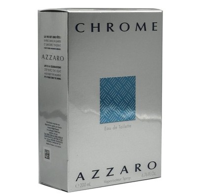 Chrome Azzaro cologne by Azzaro 6.76 oz / 200 ml EDT Cologne Spray for Men