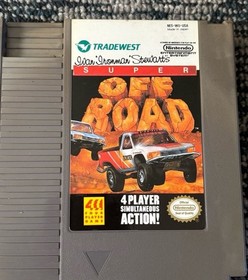 Ivan Stewart's Super Off Road Nintendo NES 1992 con manual