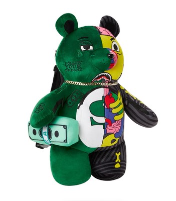 NEW SPRAYGROUND YOUNG X-RAY MONEY BEAR TEDDYBEAR LIMITED EDITION