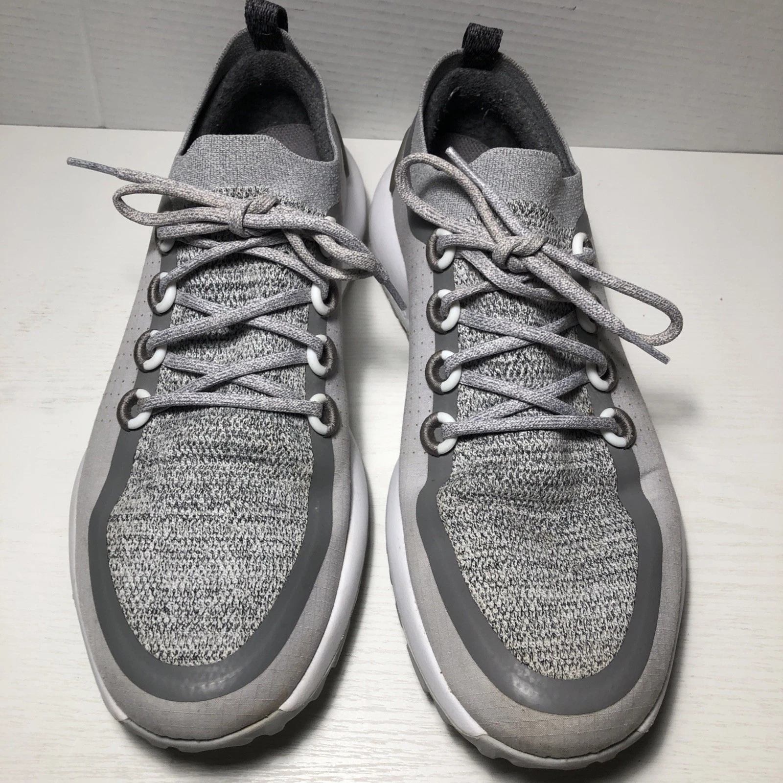 Allbirds SWT Trail Runner Mens Size 14 Gray Knit Wool Outdoors Hiking Shoes