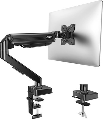 Monitorarm für 17-34 Zoll, höhenverstellbar, Gasfeder, VESA 75/100 mm, schwenkba
