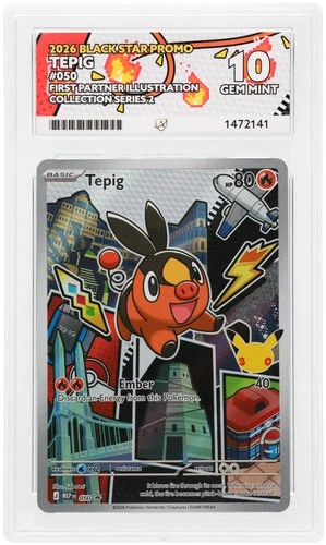 Tepig First Partner Series 2 Ace 10 Pokemon TCG